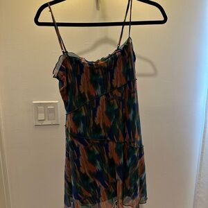 Urban Outfitters Colorful Strappy Mini Dress